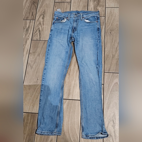 Mens Levi Strauss 513 Slim Straight 30x32 Pant Jean Lot (3) - Picture 6 of 13